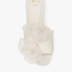 Kate Spade Flourish Embellished Dress Sandals Sz 8